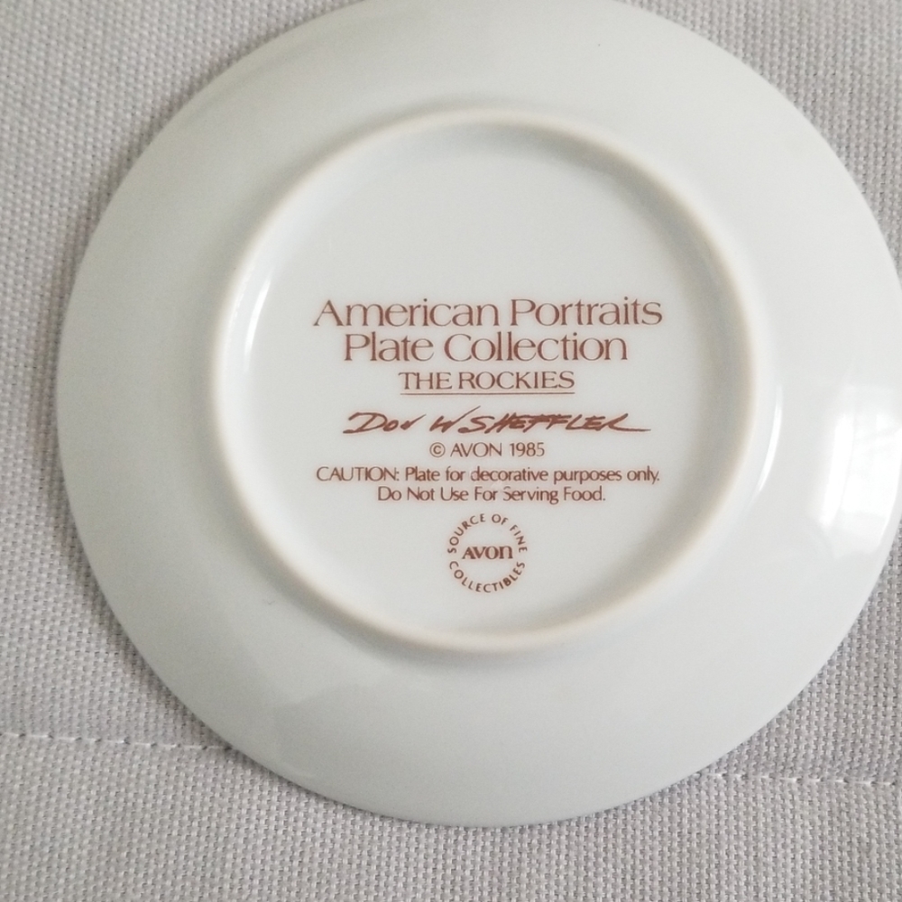 1985 American Portraits Plate Collection - Picture 3 of 3